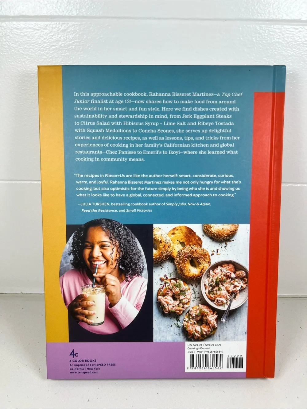 New Flavor+Us: Cooking for Everyone Hardcover Cookbook Rahanna Bisseret Martinez